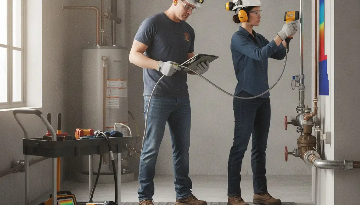 On Call Plumbers leak detection service in Cleveland, OH for home pipe inspections