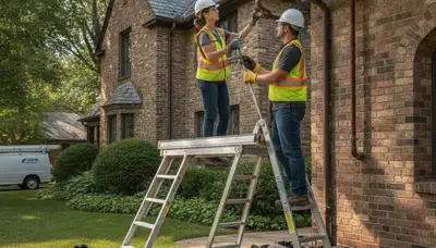 Plumber repairing a pipe in Cleveland, OH for reliable plumbing repair service