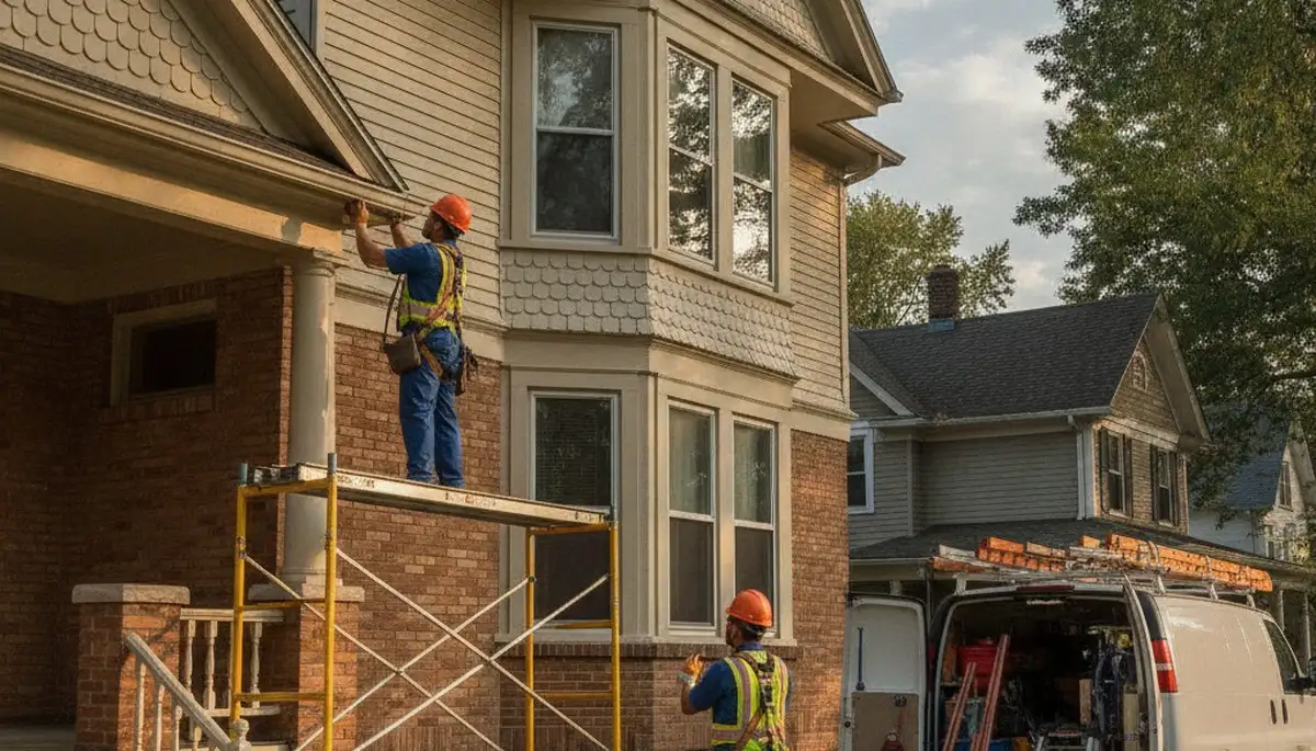 Plumber repairing pipes in Cleveland, OH for local plumbing repair service