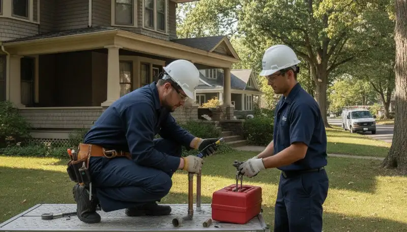 Plumbing repair service in Cleveland, OH for residential and commercial plumbing issues