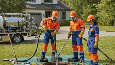 Septic tank cleaning service for Cleveland, OH homes by On Call Plumbers
