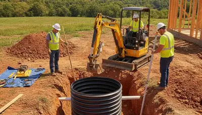 Septic tank installation for Cleveland, OH homes by On Call Plumbers