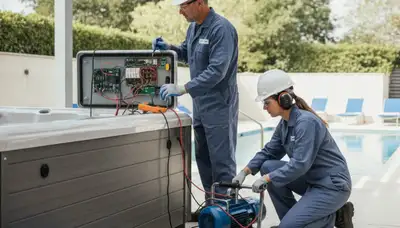 Spa repair plumbing service in Cleveland, OH for homes with aging connections and cold-weather wear