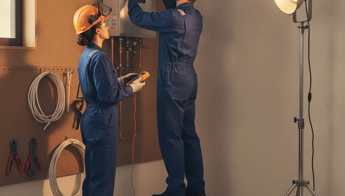 Tankless water heater installation service in Cleveland, OH by On Call Plumbers